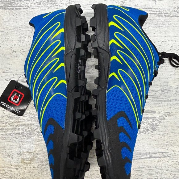 Inov-8 X-Talon 190 (Unisex): Conquer Trails with Blue/Black/Neon Yellow - Picture 6 of 9